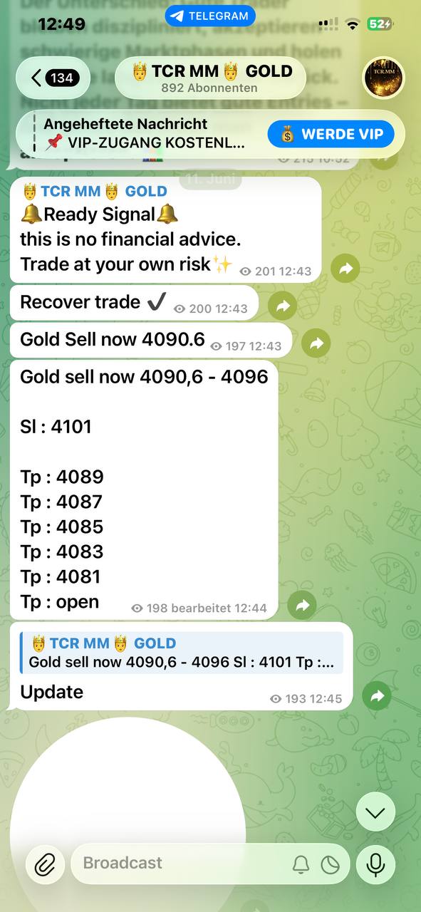 Live Trade Begleitung